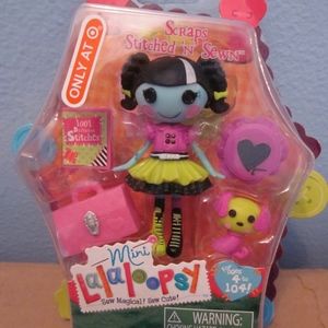 Mini Lalaloopsy Scraps Stitched 'N' Sewn 2012 NIB